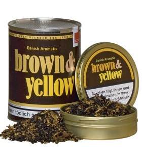 Brown and Yellow Pipe Tobacco