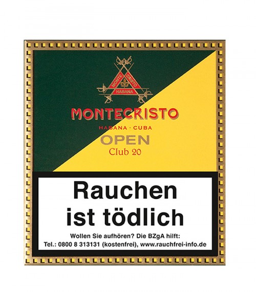 Montecristo Open Club 20er